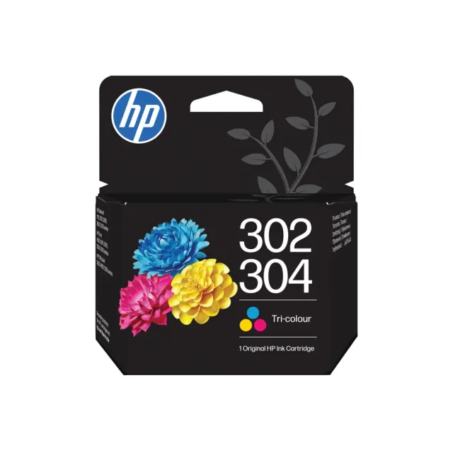 HP Ink Cartridge 302 & 304 Color B7RT6AE