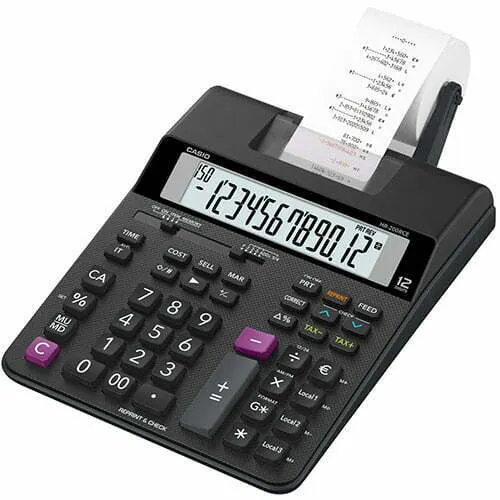 Casio Printing Calculator HR-200 Rce
