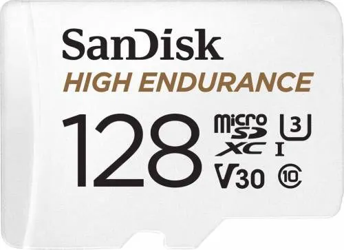 Sandisk High Endurance microSDHC Card 128GB for Dashcams & home monitor