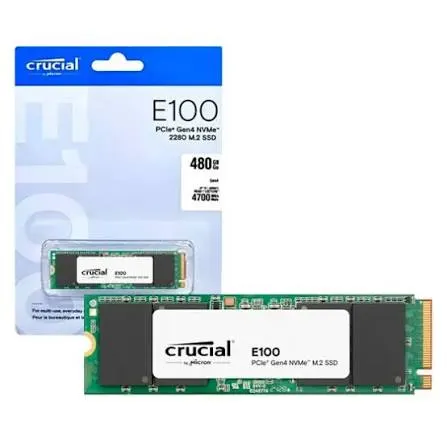 Crucial SSD 480GB E100 NVMe M.2 CT480E100SSD8