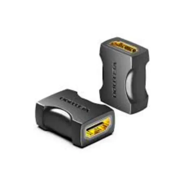 Vention HDMI Female to Female Coupler Adapter Black (Venairb0)