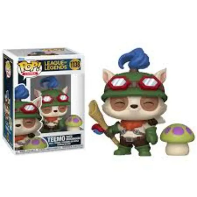 Funko Pop! League Of Legends: Teemo With Mushroom #1138 61137