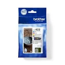 Brother Ink Cartridge LC422 Multipack (B/C/Y/M)
