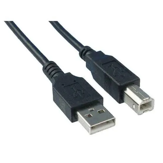 Digitus USB 2.0 USB a to USB Type B Cable 1.8 m Black AK-300105-018-S