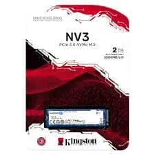 Kingston SSD NV3 M.2 2280 2TB NVMe PCIe GEN4 SNV3S/2000G