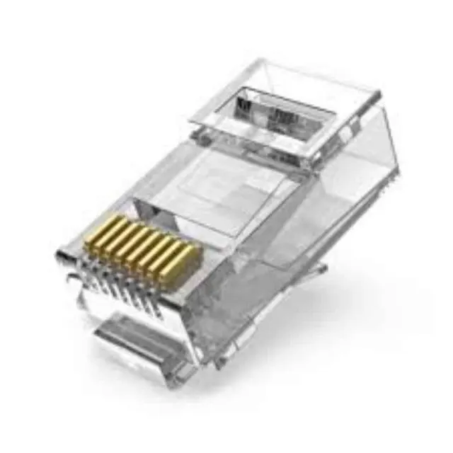 Vention IDDR0-100 Cat 6 UTP RJ45 Modular Plug Transparent 100Pack