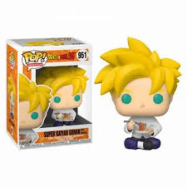 Funko Pop! Dragon Ball Z: Super Saiyan Gohan Eating Noodles #951 86651