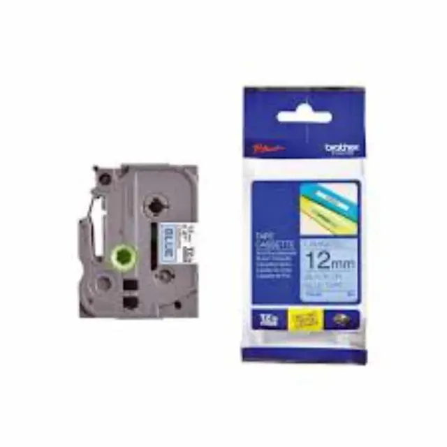 Brother Tape 12MM Black On Blue TZ-531