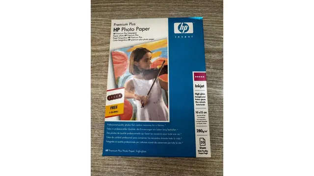 HP Photo Paper High Glossy 280GR 10X15cm A6 20SHEETS SA072A