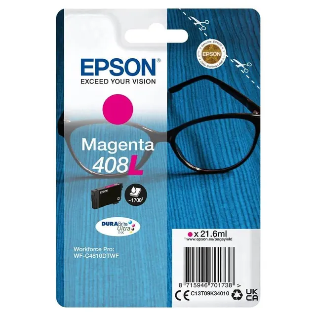 Epson Ink Cartridge 408L Magenta T09K340