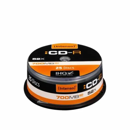 Intenso CD-R 700 MB Cake Box 25