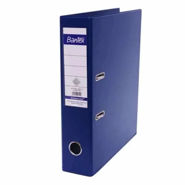 Bantex Box File Nar.Pvc F/SC Blue 149601