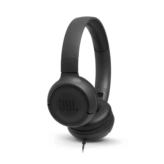 JBL Tune 500 Onear Wired Headphones One Jack Black