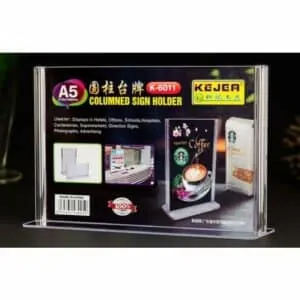 Acrylic Stand A5-KEJEA Landscape K-6011
