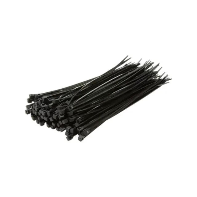 Logilink Cable Ties 200mm Black KAB0003B