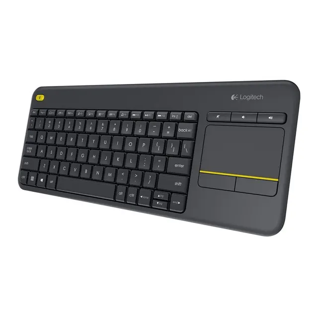 Logitech Keyboard Wireless Touch K400 UK Black ( 920-007143 )