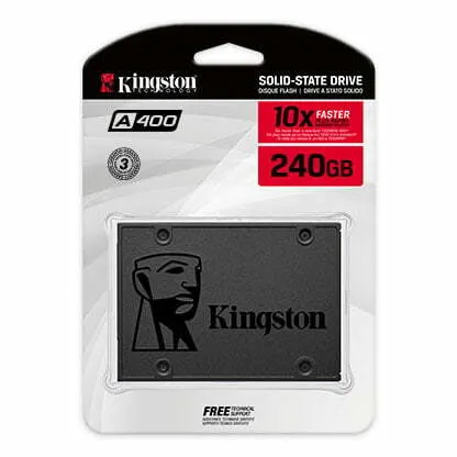 Kingston SSD 240GB A400 Sata 3 2.5 SA400S37/240G