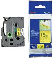 Brother Tape 18MM B/Y TZES-641
