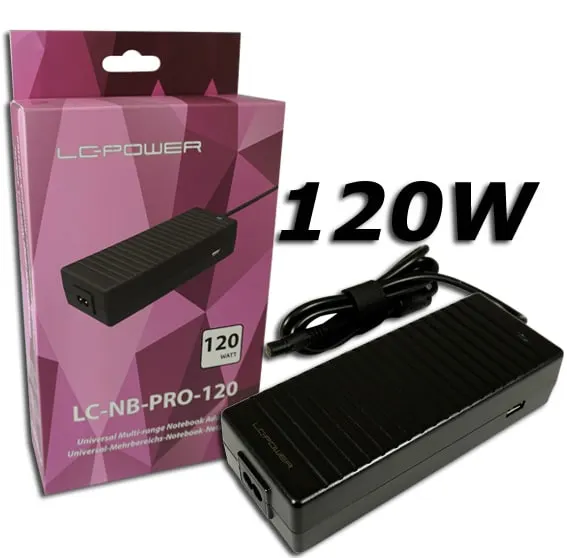 LC Universal Power Adapter 120WATT LC-NB-PRO-120