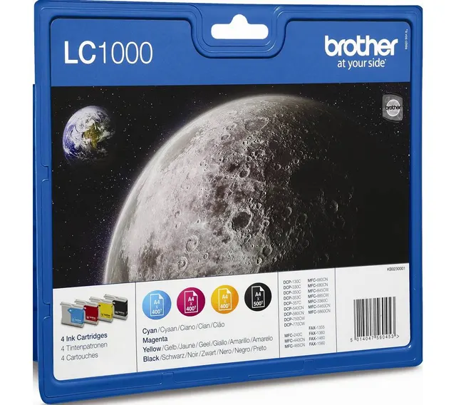 Brother Ink Cartridge LC1000R Multipack