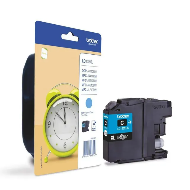 Brother Ink Cartridge LC125XL Cyan