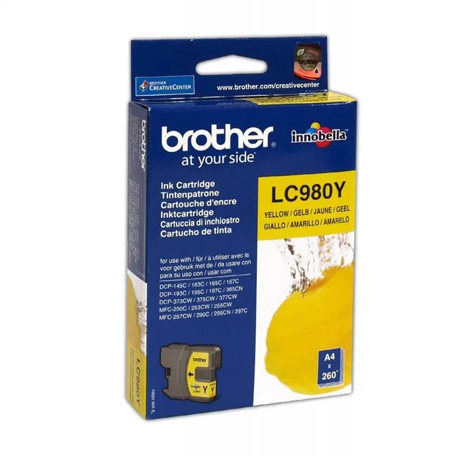 Brother Ink Cartridge LC980Y