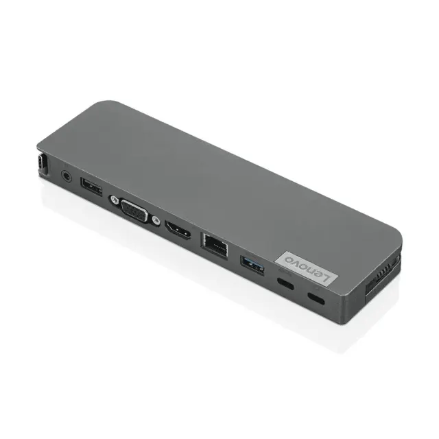 Lenovo Usb-C Mini Docking Station RJ45, HDMI, VGA, Usb-C, 2X Usb-A , 3.5MM Black 40AU0065EU