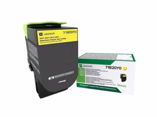 Lexmark Toner 71B20Y0 Yellow for CS317/417/517