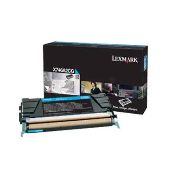 Lexmark Toner X748H3CG Cyan High Yield for X746/748 10K