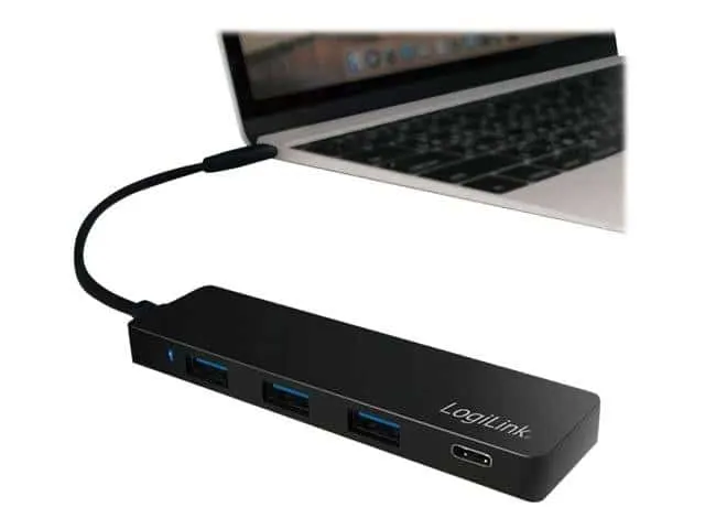 Logilink Ultra-Slim Usb-C 3.1 Hub 4-PORTS UA0311