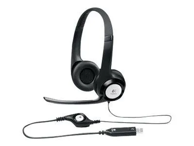 Logitech USB Headset H390 Black ( 981-000406 )