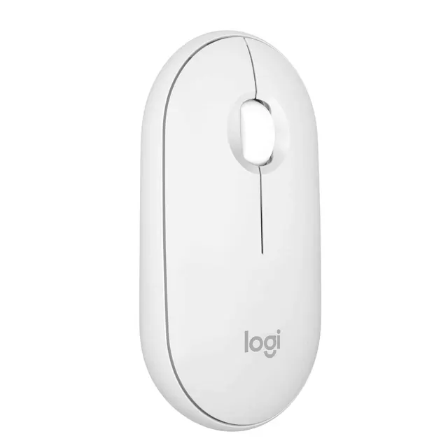 Logitech Mouse M350s Pebble 2 Bluetooth/Silent White (910-007013)
