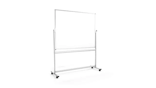 Whiteboard Rasl Magnetic Aluminium Frame 60X90 Stand with Wheels MF912369-1