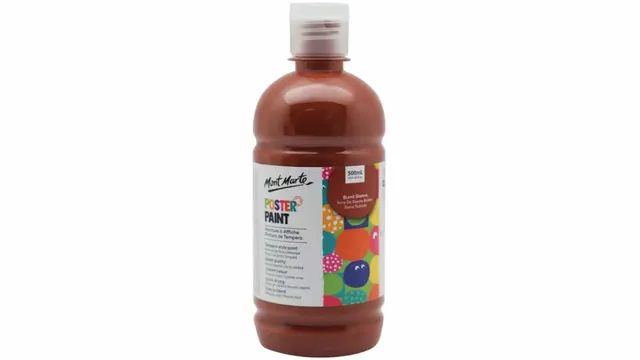 Omega Tempera Paint 500ML Burnt Sienna TP-8