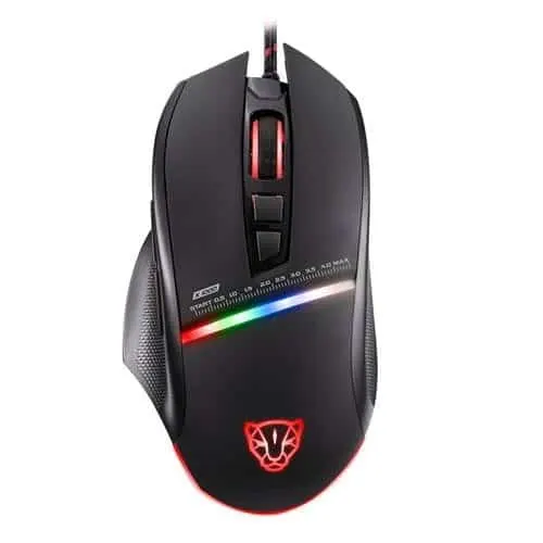 Motospeed V10 Wired Gaming Mouse Black