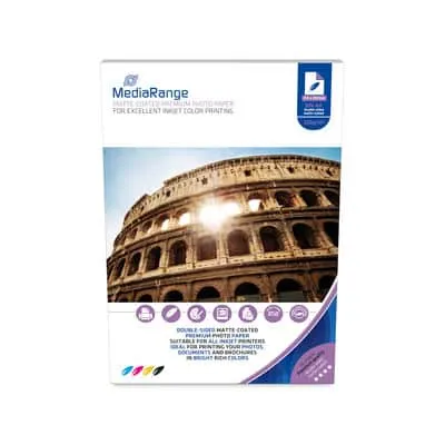 Mediarange Premium Matte A4 Photo Paper 250GR A4 50SHEETS MRINK112