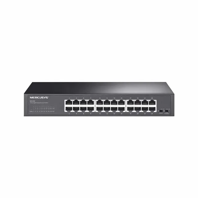 Mercusys MS124GS 24-PORT Gigabit Desktop Rackmount Switch