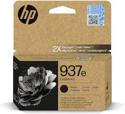 HP Ink Cartridge EvoMore 937e Black XL 4S6W9NE