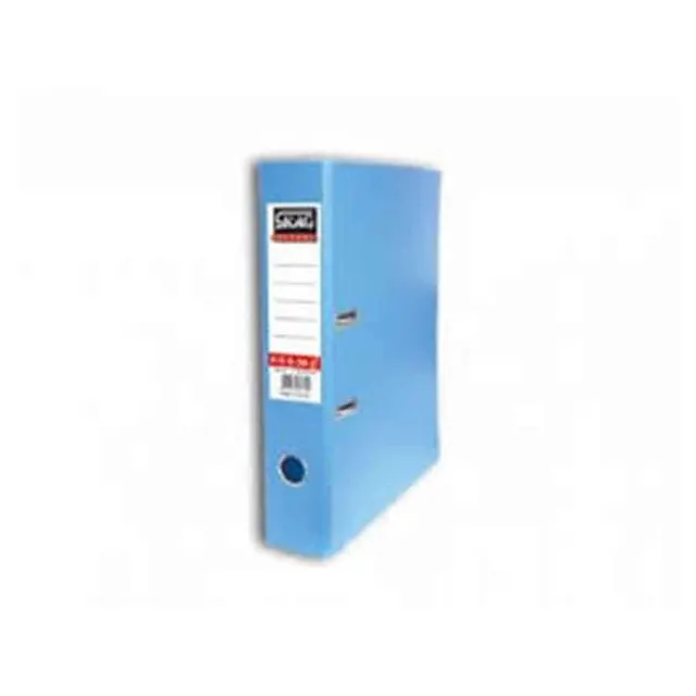 Skag Premium Box File F/SC PVC 8CM Wide Light Blue 8/34