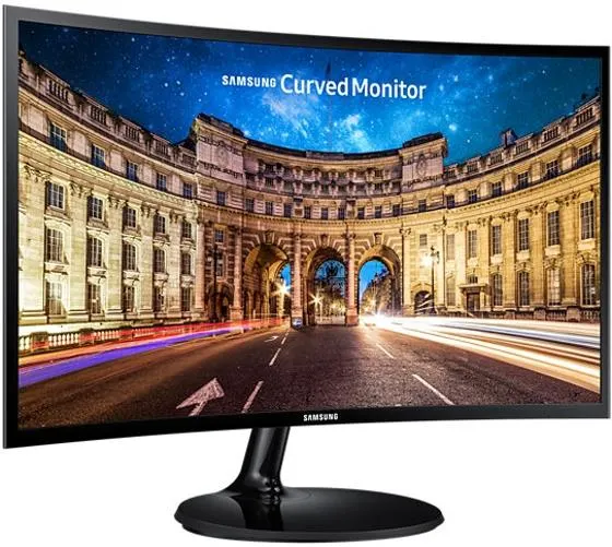 Samsung Monitor 27" LC27F390FHRXEN Curved Dvi/Hdmi