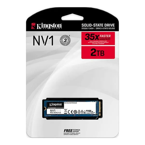 Kingston SSD Nvme NV1 2TB SNVS/2000G
