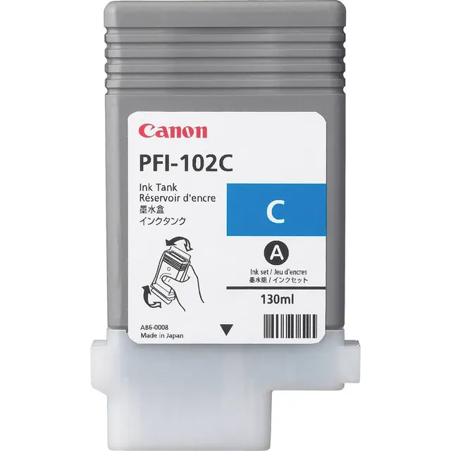 Canon Ink Cartridge PFI-102 Cyan