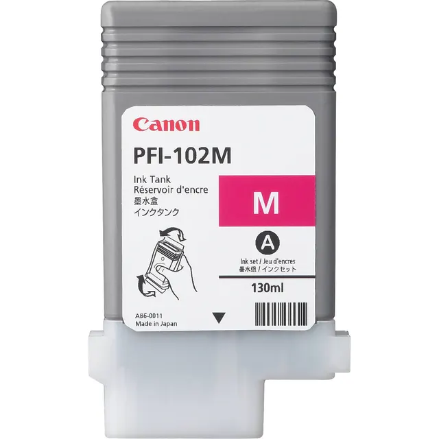 Canon Ink Cartridge PFI-102 Magenta