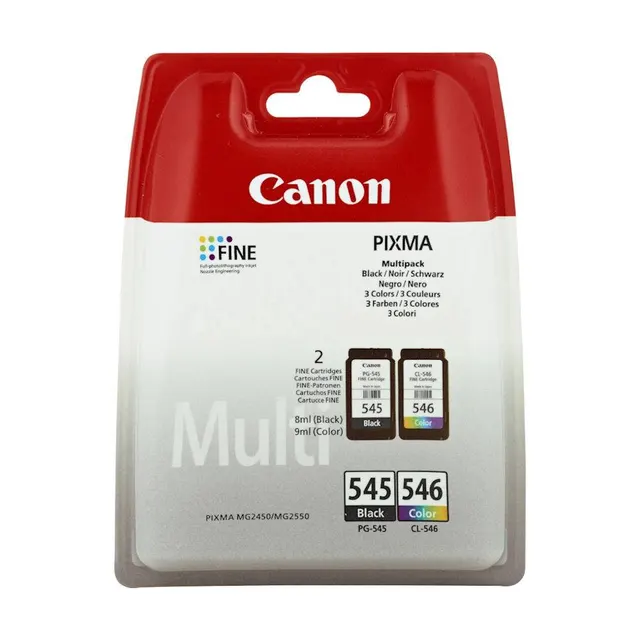 Canon Ink Cartridge 545P (Black+ Color)