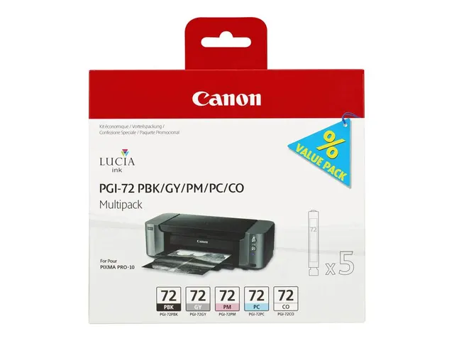 Canon Ink Cartridge PGI-72 Multipack