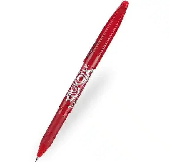Pilot Pen Frixion Ball Gel Erasable 07 Red