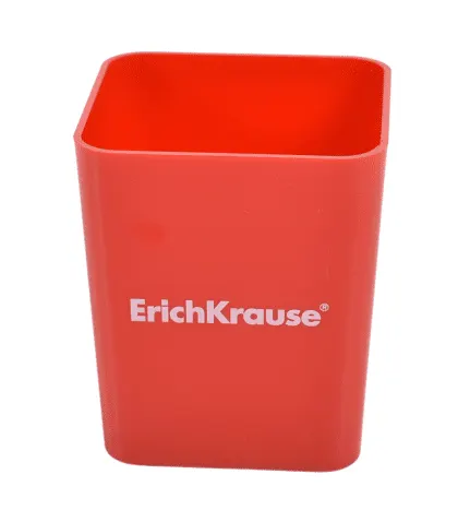 Erichkrause Display Glass for Writing Tools Plastic Red 51405