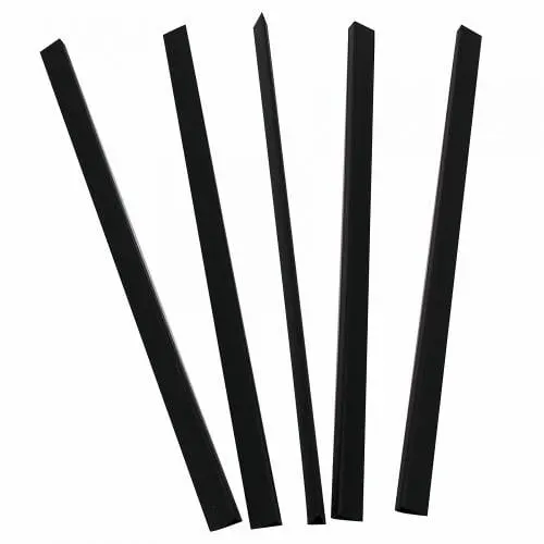 Durable Binding/Fixing Bars FOR60P. Black Each