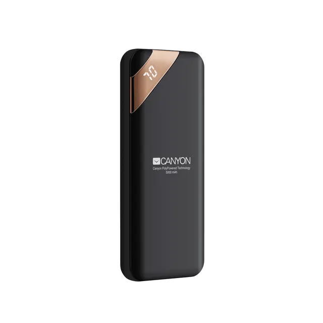 Canyon PB-54 Power Bank 5000mAh Li-poly Battery Input 5V