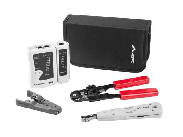 Lanberg Network Tool Case W/Tools & Tester NT-0301